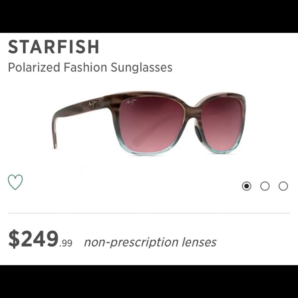 Maui Jim sunglasses.